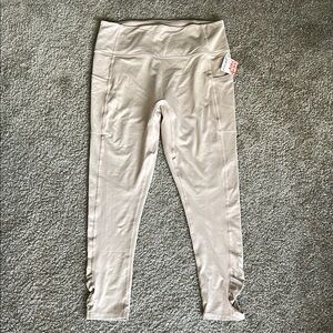 Free People Nude Ankle Leggings